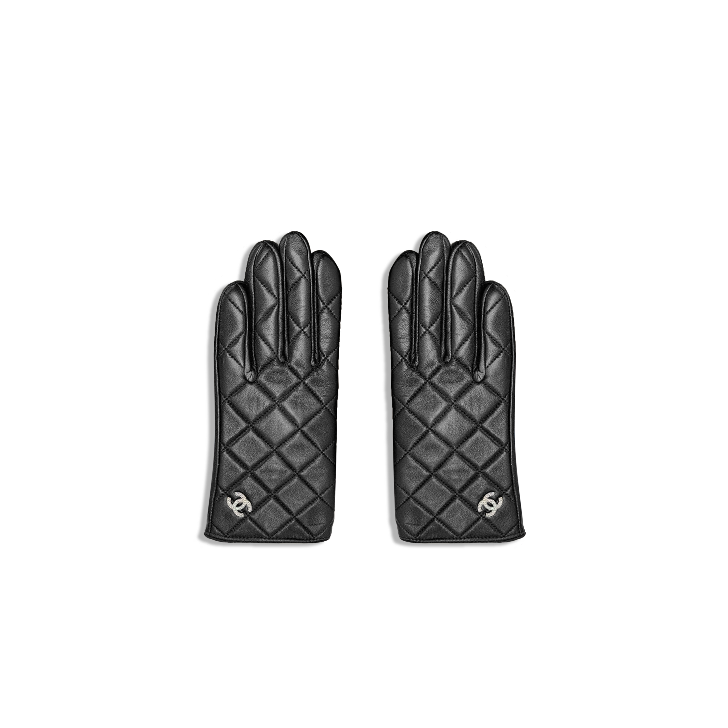 CHANEL QUILTED LEATHER GLOVES 311452